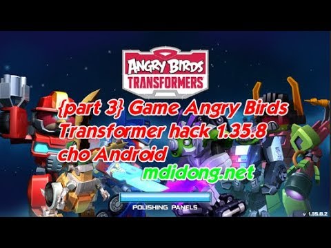 angry birds transformers hack android