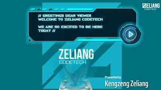Zeliang Code Tech Presentation Landing page Idea