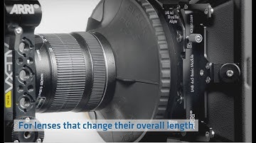 ARRI Tech Tip: Lightweight Matte Boxes - What is the Tilt and Flex Adapter used for? (10)
