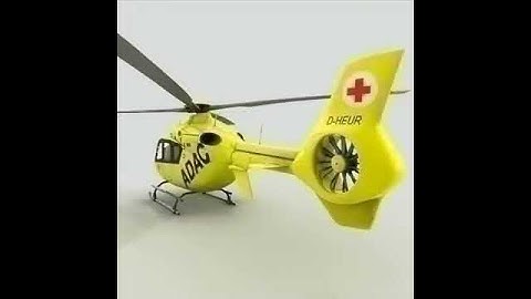 3D Model Eurocopter EC 135 Review