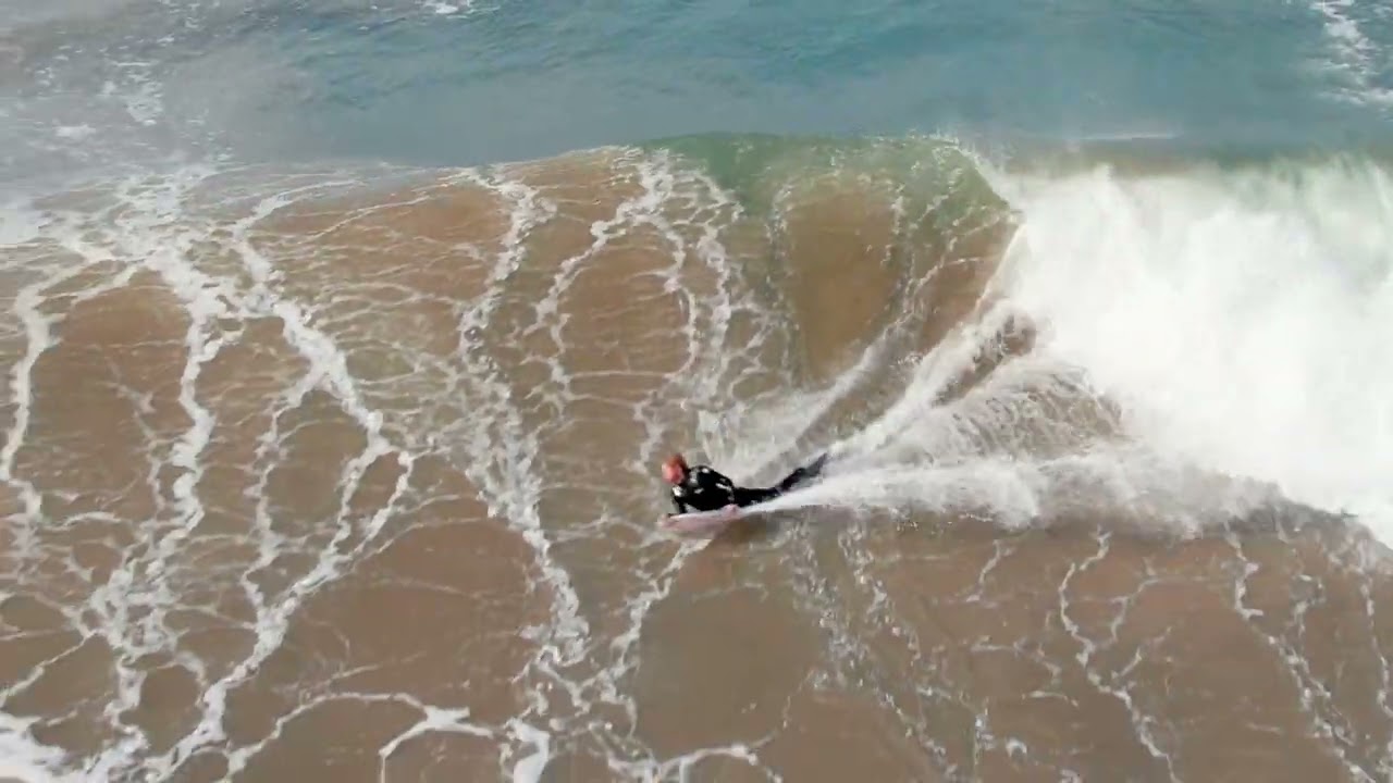 Surfing Alkantstrand (Outside) 28 July 2022.