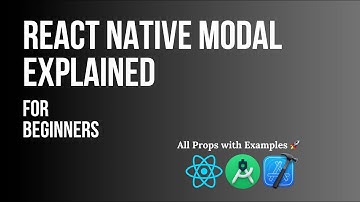 React Native Tutorial Modal