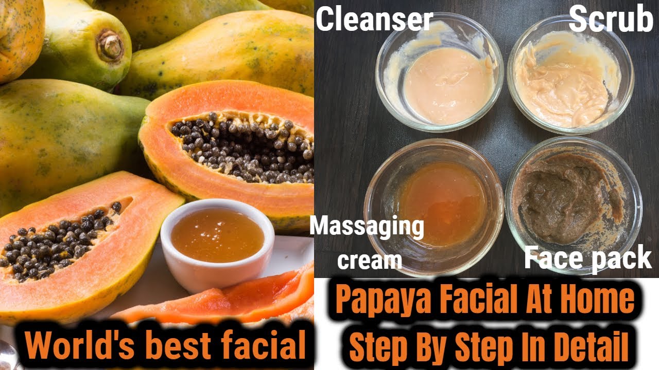 How To Do Papaya Facial At Home Step By Step In Hindi | पपीते के साथ फैशियल कैसे करें