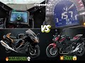 Hayabusa vs Kawasaki Z400 🔥 Drag Race &amp; Top Speed Test | Speedvex✨