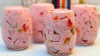 sabudana drink | jelly drink recipe / Rooh afza sharbat / Rooh afza recipes / Ramadan recipe 2022