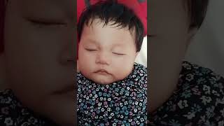 Dreaming Like an Angel 😇 Baby Sleep Time!#shorts