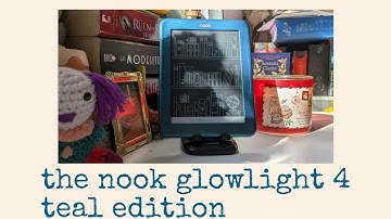nook glowlight 4 || special teal edition