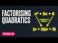 Year 10 Maths: Factorising Monic Quadratics (AC9M9A02)