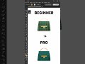 Beginner vs Professional Graphic Designer | Adobe Illustrator Tutorial