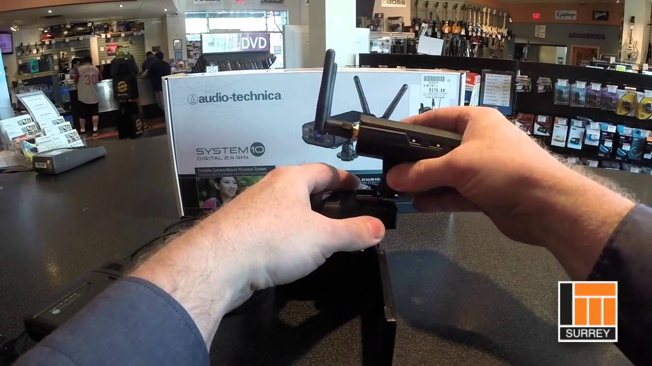 Audio Technica System 10 Camera Wireless Microphone