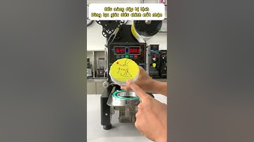 Hướng dẫn lắp đặt và cài đặt Máy dập nắp cốc tự động Unibar UBS-357