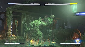 Injustice 2 Swamp Thing Best Trait Setup Mid-Combo