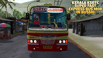 Kerala KSRTC Bus Mod In Bus Simulator Indonesia - Bussid Bus Mod - Bussid Car Mod - Bussid