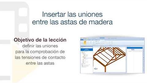 Tutorial de EdiLus - Insertar las uniones entre las astas de madera - ACCA software