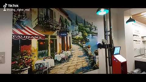 máy vẽ tranh tường 3d, máy in uv trên tường, máy vẽ tranh 3d
