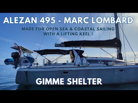 Performance, safety and comfort: the 50 feet Alezan 495 aluminium sailboat designed by Marc Lombard