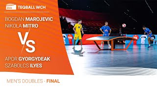 TEQBALL - World Championships 2021 | Serbia vs Romania | Men's Doubles Final