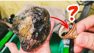 Auto kaya mendadak klw benar! Abang ini minta gosokin batu berlian hitam begini hasilnya