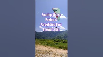 Soaring Above Pokhara: Paragliding Over Phewa Lake! | #PokharaVisit #TourismPokhara #VisitNepal