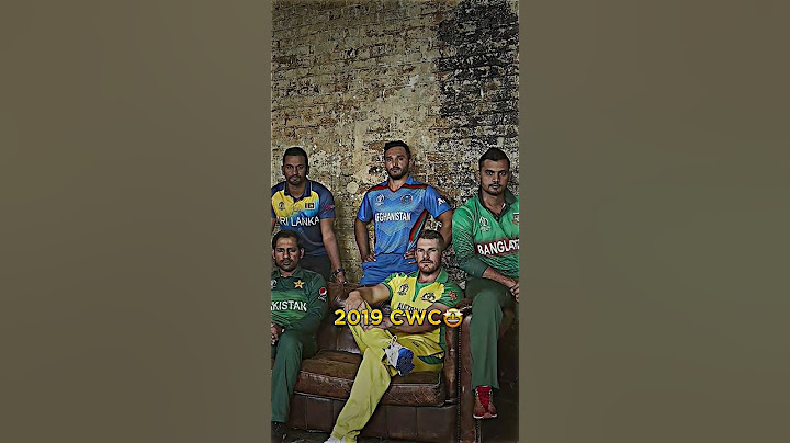 2019 CWC🤩 vs 2023 CWC 🥺💔