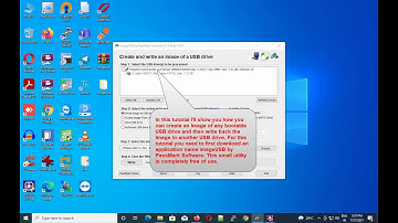 How to create and write an image of bootable USB Drive