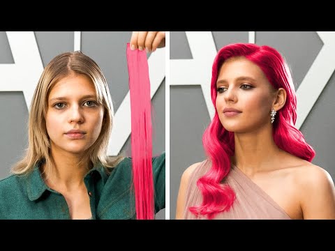 STUNNING PROFESSIONAL HAIR AND MAKEUP TRANSFORMATION COMPILATION