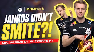 Jankos Didn't Smite | LEC Spring 2021 Playoffs G2 vs Schalke 04 Moments