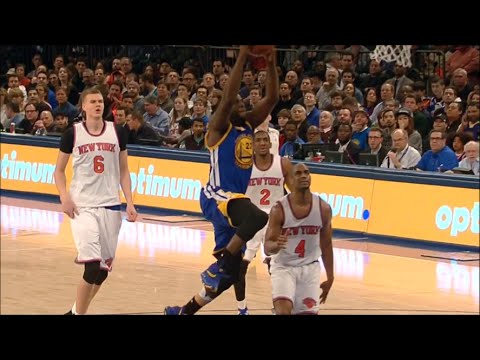 Warriors 2015-16 Season: Game 48 vs. Knicks - YouTube