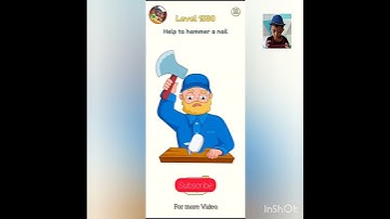 DOP 2 | Delete One Part 2 Level 1530 Help to hammer a nail #dop2 #gameplay #androidgames #shorts
