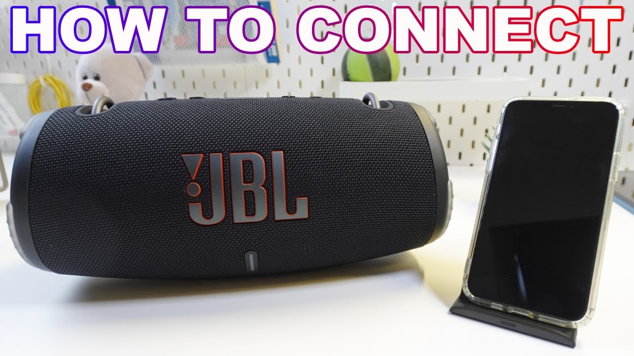 jbl xtreme charge connect to phone