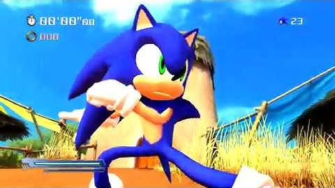 Sonic 06 in Savannah Citadel  - Sonic Generations Mod