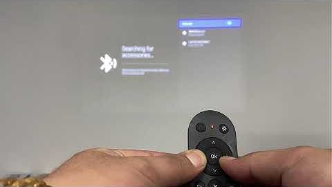 How to Connect BYINTEK UFO U90 Projector Remote Control via Bluetooth