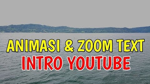 Animasi Dan Zoom Text Intro Youtube dengan FIlmora 9