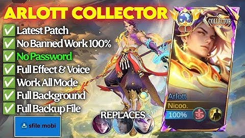 Skin Script Arlott Collector - Aeon of Twilight No Password| Full Effect & Voice | Latest Patch