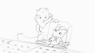 Stacey Please (second draft) - Pencil Test - Blender Grease Pencil
