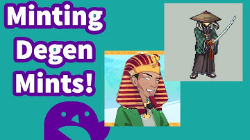 How we have been minting degen mints! Urban, Soultools, P9, yung money. shin sengoku, alpha pharaohs