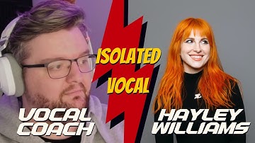 GOD She Can Sing! Hayley Williams of Paramore | Still Into You | Vocal Coach Reacts