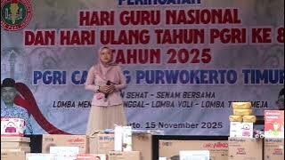 National Teachers' Day and PGRI's 80th Anniversary (November 15, 2025)