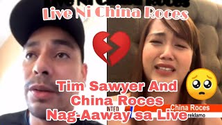 China Roces at Tim Sawyer Nag Live sa Facebook || Pag-aaway Nila Binonyag Lahat