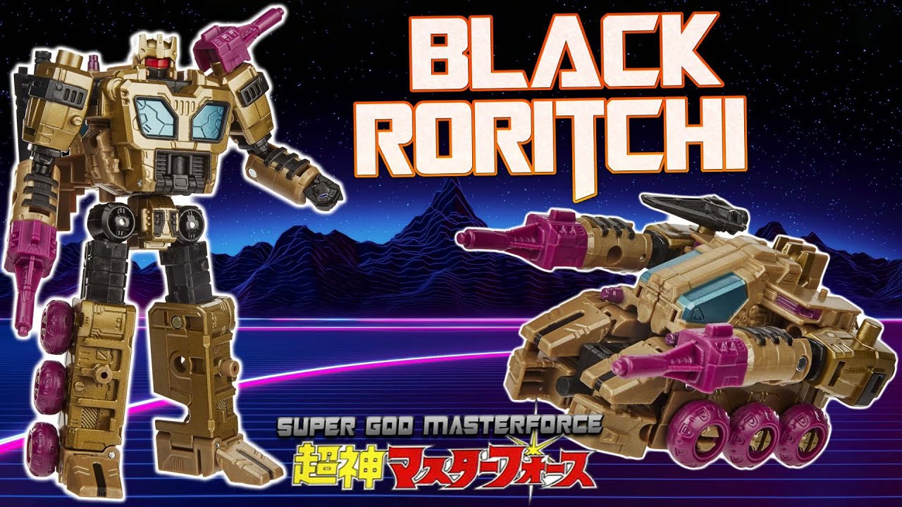 Transformers Generations Selects Deluxe WFC-GS22 Black Roritchi