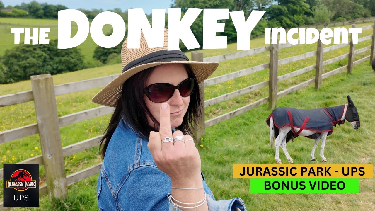 VANLIFE UK - The Donkey Incident - JURASSIC PARK-UPs !
