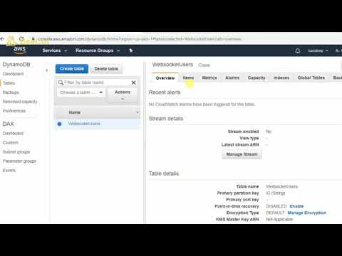 NODE RED | WEBSOCKET AWS DYANAMODB STORE | NODEJS