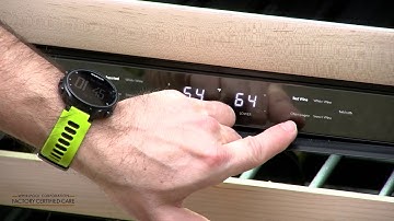 Wine Cellar Advanced Temperature Settings