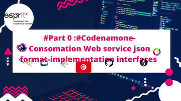#Codenamone Integration Template + Consomation Web Services (Part 0)