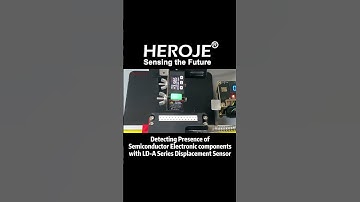 Demo_Presence Detection of Semiconductor Electronic Components with LD-A Series Displacement Sensor