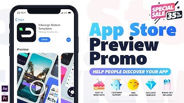 App Store Preview Promo (After Effects Template)