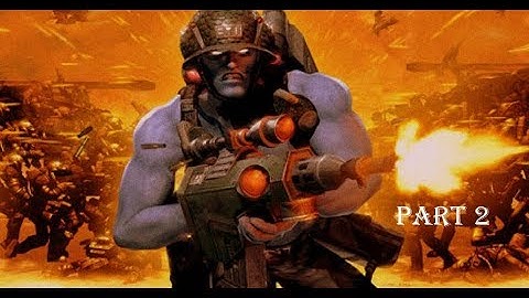 ROGUE TROOPER REDUX Walkthrough Gameplay Part 2 - Orange Sea Coast