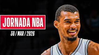 Victor Wembanyama Lidera A Spurs A Su 9Na Victoria Seguida Resultados Jornada Nba 30Mar2026