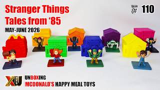 Stranger Things Tales from '85 | Happy Meal Toys | May 2026 | Unboxing