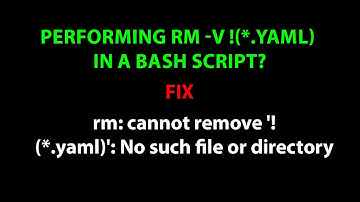 LINUX: rm: cannot remove 